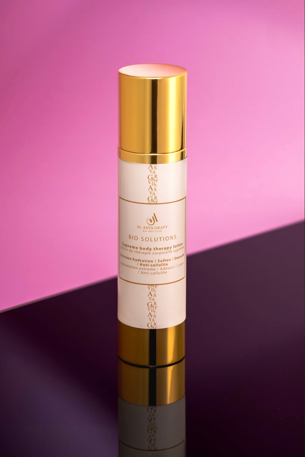 Supreme Body Therapy Lotion supports cellular vitality, collagen renewal, and long-term resilience leaving skin firmer, smoother, deeply nourished, and comforted from head to toe.
Powered by 20 years of research and mineral-rich Slovenian thermal water, this fast-absorbing formula strengthens the skin barrier, soothes dryness, and protects against visible aging without ever feeling heavy.
Because youthful skin isn’t just about appearance it’s about how well your skin functions over time.
#SkinLongevity #BodyCareRitual #SupremeBodyTherapy #DrAsyaGrafy